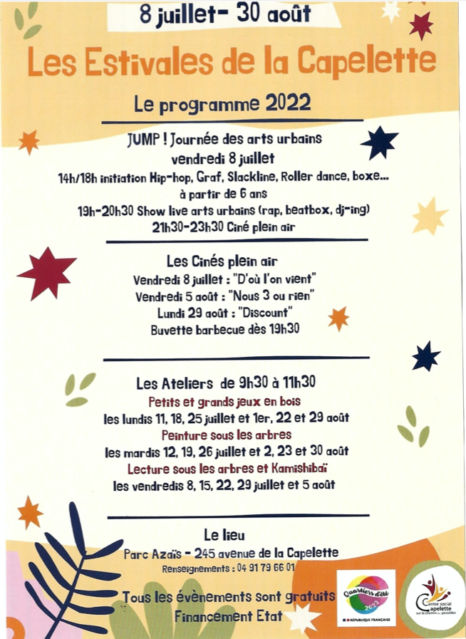 Les estivales de la Capelette